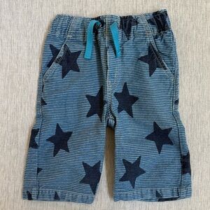 Mini boden denim star baggies size 5y